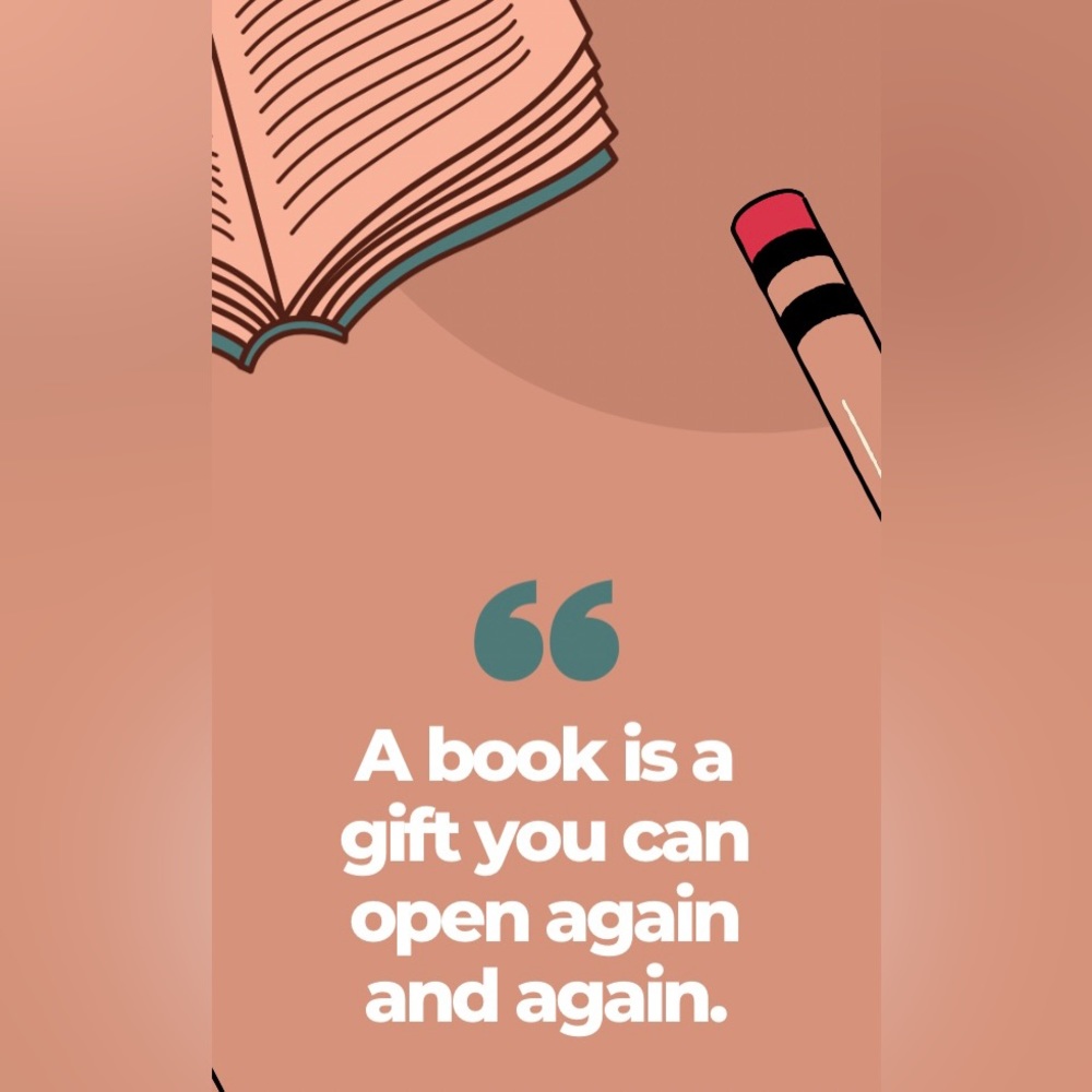 Give a book